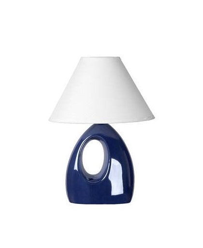 Lucide - hoal tafellamp - blauw