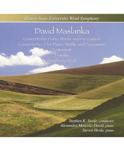 David Maslanda: Concerto for Piano, Winds and Percussion; Concerto No. 2 for Piano, Winds and Percussion; Etc.