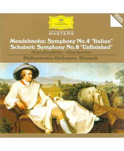 Mendelssohn: Symphony 4;  Schubert: Symphony 8 / Sinopoli