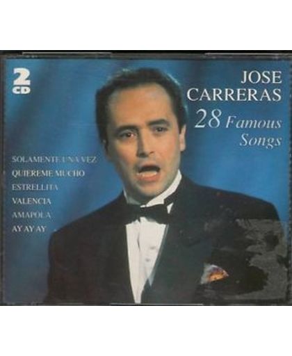 Jos  Carreras - 28 Famous Songs (2 Cd's)