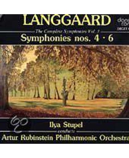 Langgaard: Symphonies No 4, 6 / Stupel, Rubinstein PO