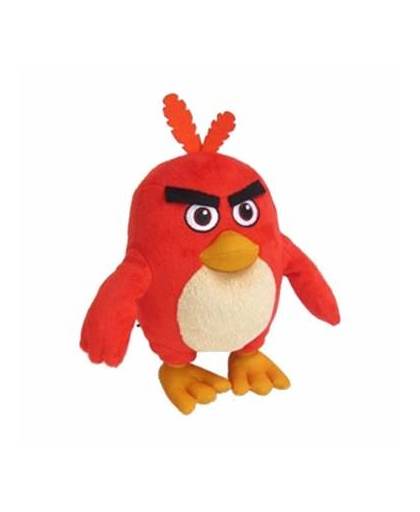 Rode angry birds vogel knuffel 20 cm