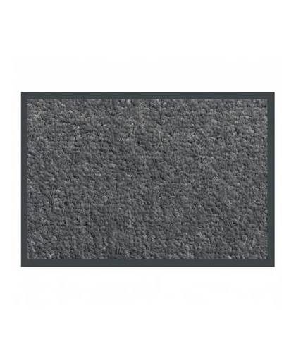 Schoonloopmat colorit grijs 90x150 cm