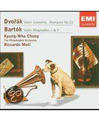 Dvorak: Violin Concerto; Romance; Bartok: Violin Rhapsodies Nos. 1 & 2