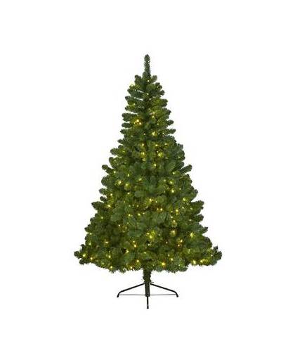 Kerstboom imperial pine180cm+ledverlicht kerstartikelen