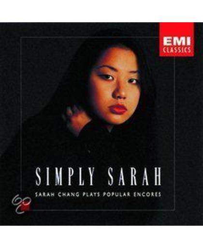 Simply Sarah - Popular Encores / Sarah Chang
