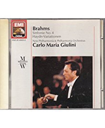 Brahms - Sinfonie Nr 4 E Moll op. 98 | Variationen uber Haydn op. 56a