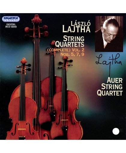 Laszlo Lajtha: String Quartets, Vol. 2 - Nos. 5, 7, 9