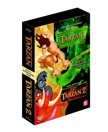 Tarzan 1 & 2 (3DVD)