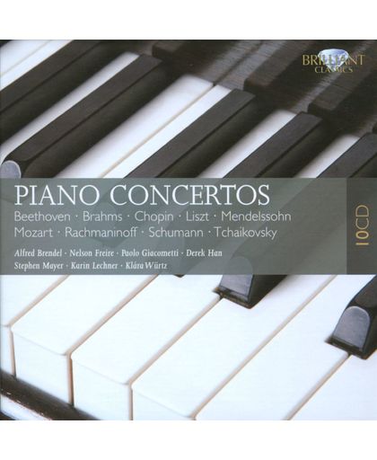 Piano Concertos: Beethoven, Brahms, Chopin, Liszt