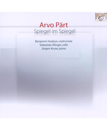 Arvo Pärt: Spiegel im Spiegel (CD)