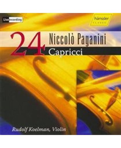Paganini Niccolo: 24 Capricci