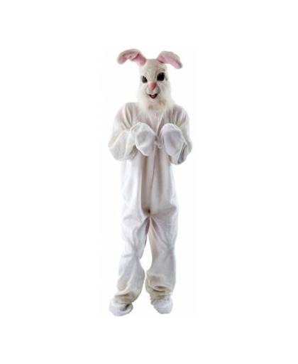 Pluche konijn kostuum voor volwassenen