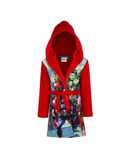 Avengers badjas rood voor jongens 140 (10 jaar)