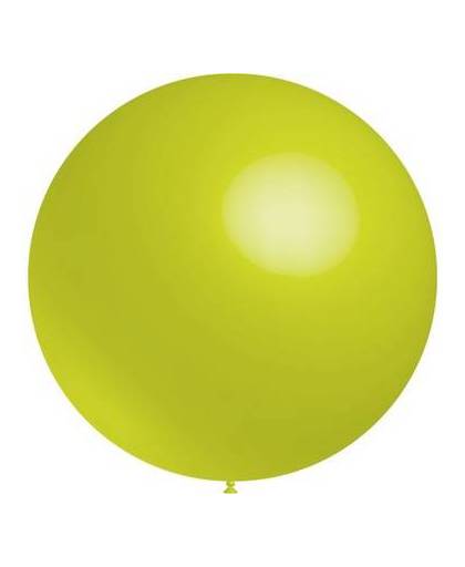 Lime groene reuze ballon xl 91cm