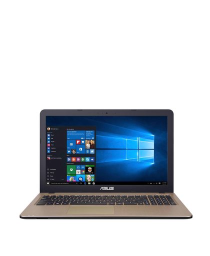 ASUS R540UA-DM252T Zwart, Chocolade Notebook 39,6 cm (15.6") 1920 x 1080 Pixels 2,40 GHz Zevende generatie Intel® Core™ i3 i3-7100U