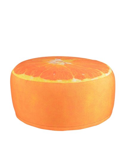 opblaasbare poef (sinaasappel)