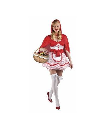 Roodkapje kostuum deluxe - maat / confectie: small-medium / 36-38