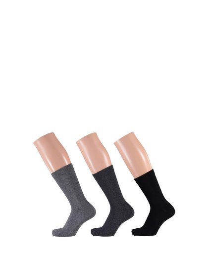 basic sokken biologisch katoen (3 paar)