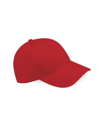 Beechfield ultimate 5 panel cap classic red