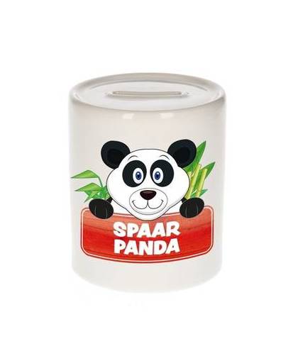 Kinder spaarpot met spaar panda opdruk - keramiek - panda spaarpotten