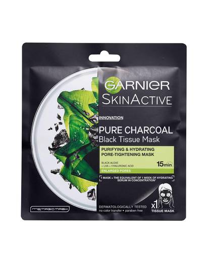 Pure Charcoal Black Tissue Mask