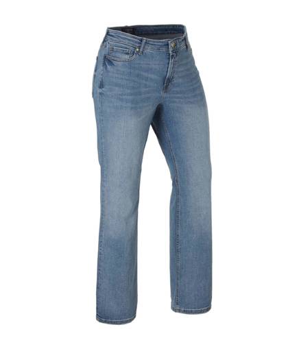 straight fit jeans met hoge taille
