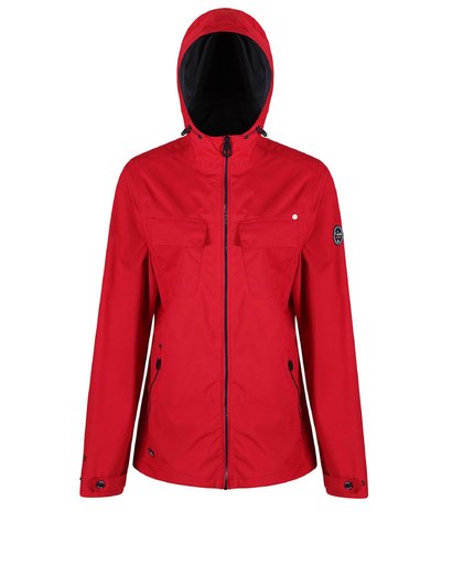 Jakeisha lichtgewicht outdoor jas rood