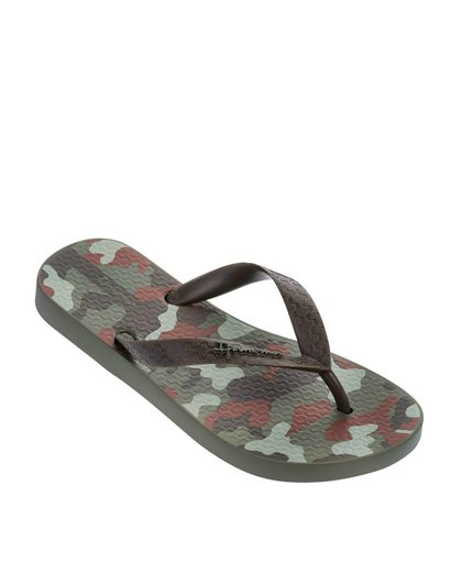 Classic camouflage teenslippers
