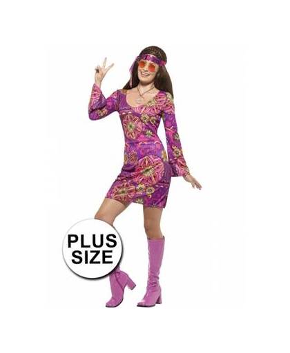 Grote maten hippie jurk voor dames 48-50 (xl)