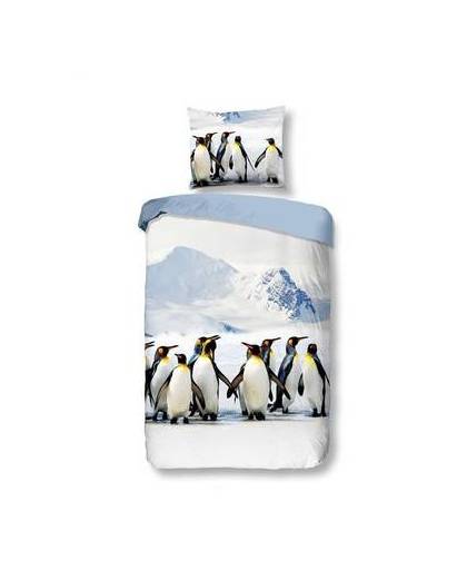 Snoozing pinguins dekbedovertrek - junior (120x150 cm + 1 sloop)