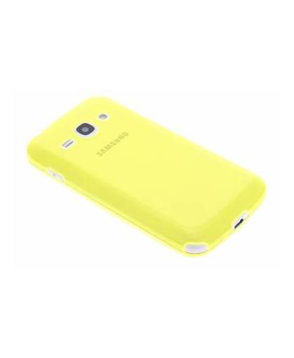 Lime ultra thin transparant tpu hoesje voor de samsung galaxy ace 3