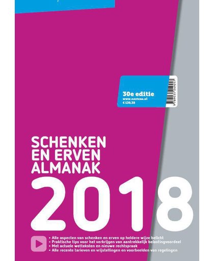 Nextens Schenken en Erven Almanak 2018