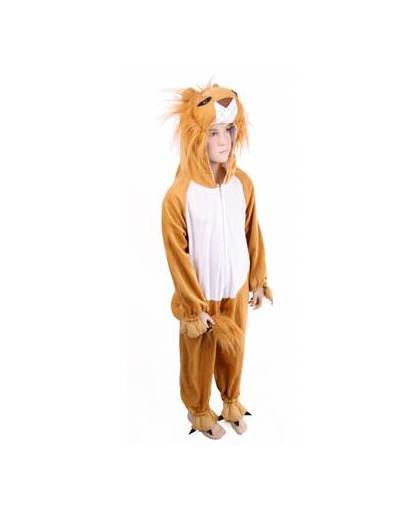 Pluche leeuwen outfit voor kinderen 128