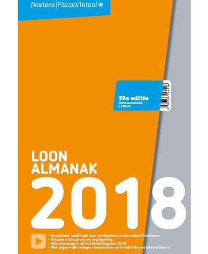 Nextens Loon Almanak 2018 - L.J. Lubbers