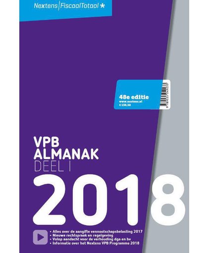 Nextens VPB Almanak 2018 Deel 1 - P.M.F. van Loon