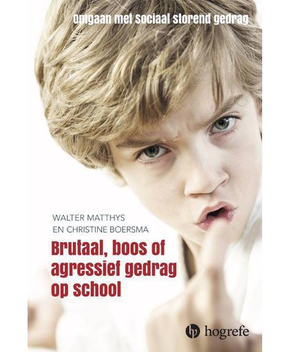 Brutaal, boos of agressief gedrag op school - Walter Matthys en Christine Boersma