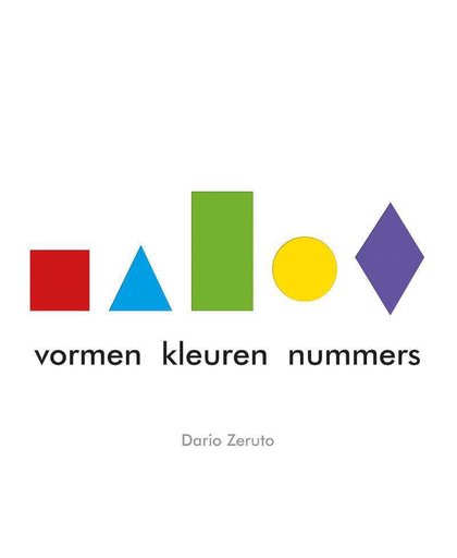 vormen kleuren nummers - Dario Zeruto