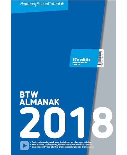 Nextens BTW Almanak 2018 - M. Ameziane, J.A.M. van Blijswijk, N. van Duijn, e.a.