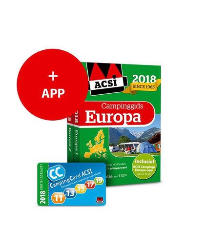 ACSI Campinggids - ACSI Campinggids Europa + app 2018 - ACSI