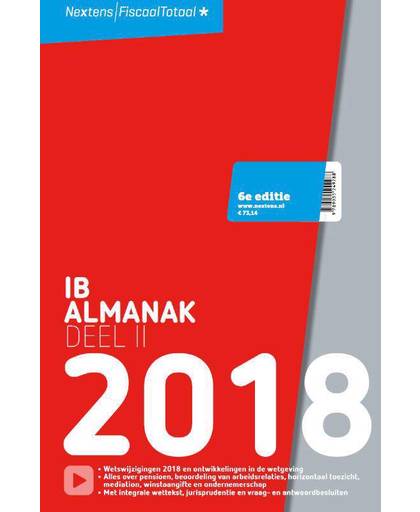 Nextens IB Almanak 2018 Deel 2 - W. Buis