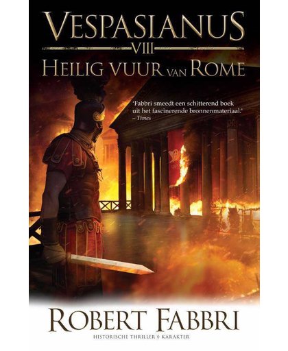 Vespasianus Heilig vuur van Rome - Robert Fabbri