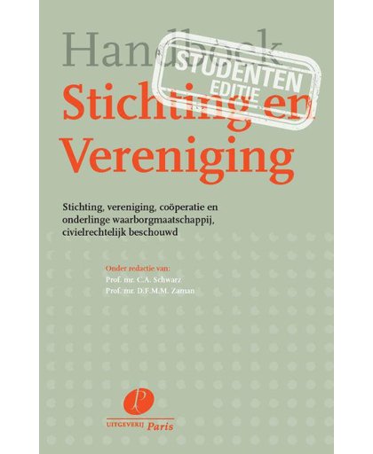 Handboek Stichting & Vereniging - Studenteneditie