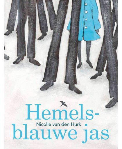 Hemelsblauwe jas - Nicolle van den Hurk