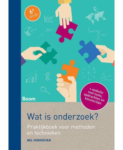 Wat is onderzoek? (zesde druk) - Praktijkboek voor methoden en technieken - Nel Verhoeven