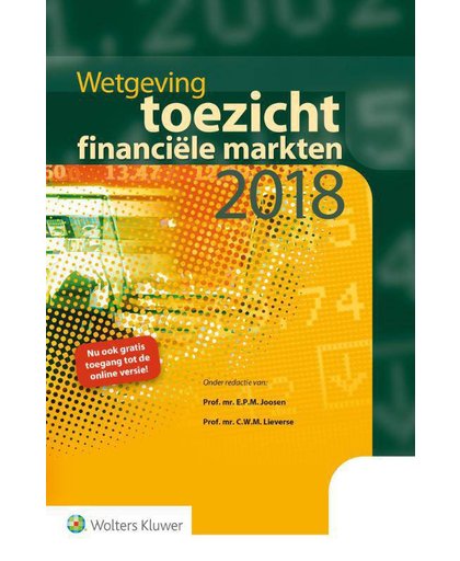 Wetgeving toezicht financiële markten 2018