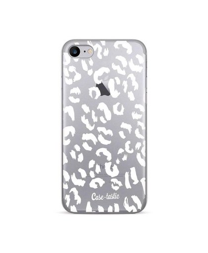 Apple iPhone 7/8 Leopard Print White backcover