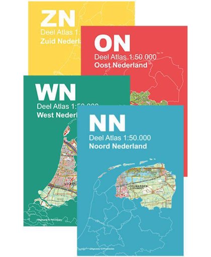 Topografische Atlas Nederland Topografische Atlas Nederland 1:50.000