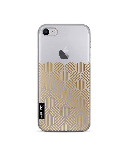 Apple iPhone 7/8 Golden Hexagons backcover