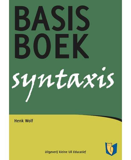 Basisboek Syntaxis - Henk Wolf